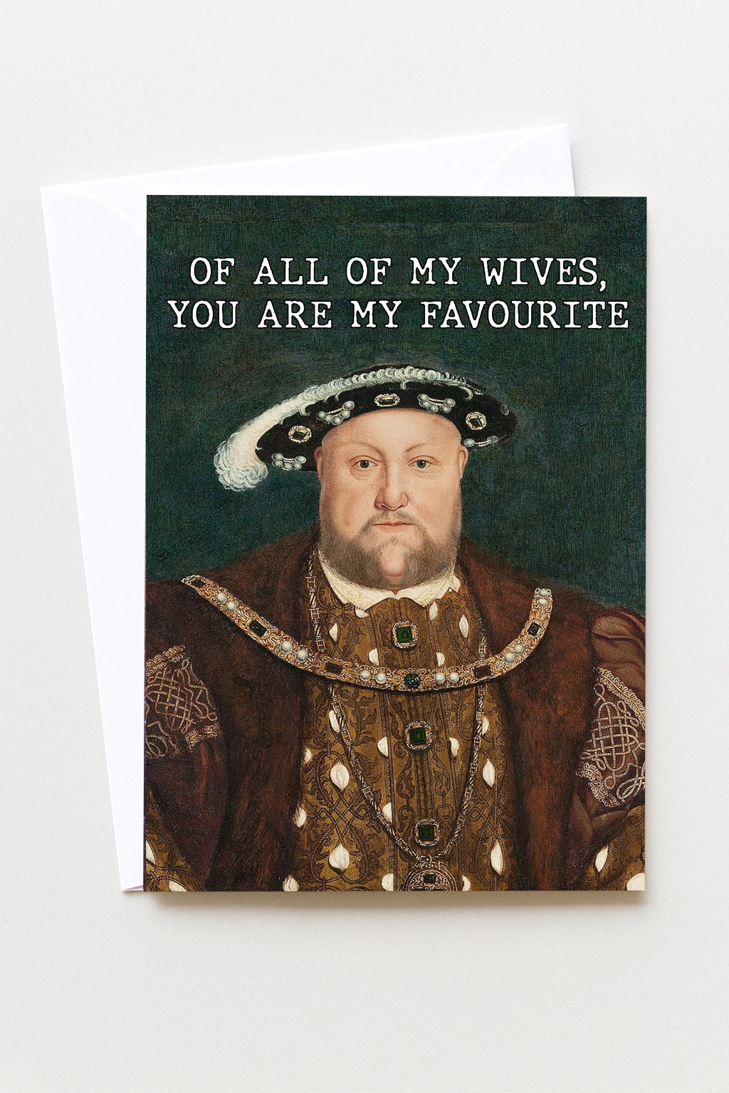 Henry 8th A6 Valentines//Anniversary Card