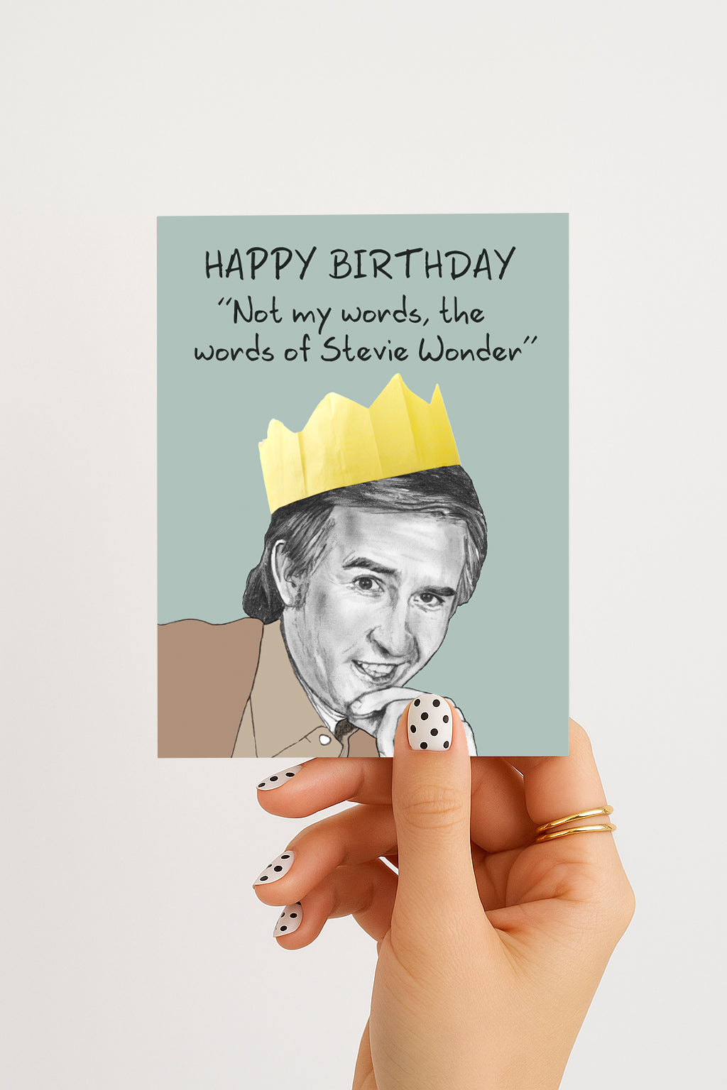 Alan Partridge A6 Birthday Card